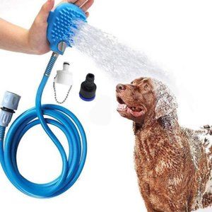 Pet Shower Sprayer & Scrubber in-One Pet Wash Kit